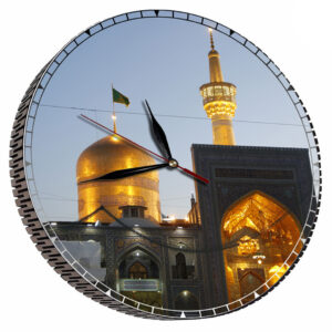 ساعت دیواری مدل حرم امام رضا | چند رنگ | گارانتی اصالت و سلامت فیزیکی کالا