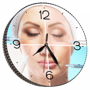 ساعت دیواری مدل بوتاکس | چند رنگ | گارانتی اصالت و سلامت فیزیکی کالا