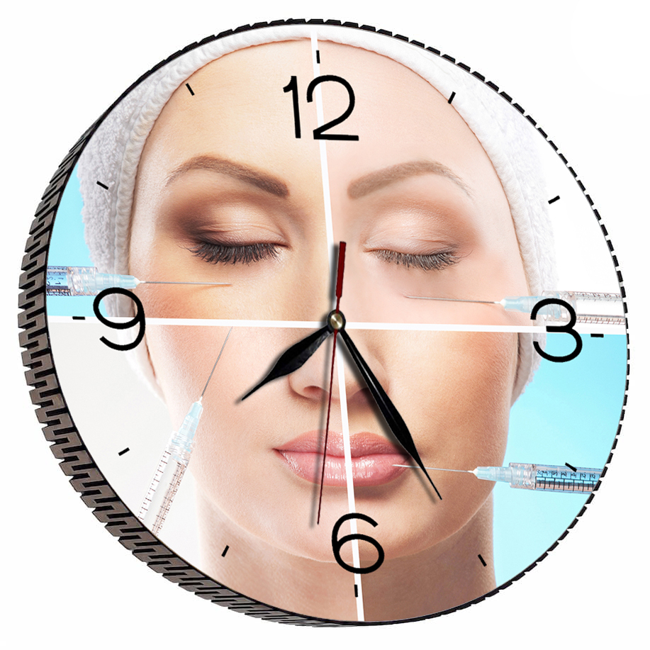 ساعت دیواری مدل بوتاکس | چند رنگ | گارانتی اصالت و سلامت فیزیکی کالا