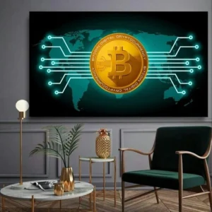 تابلو شاسی طرح بیت کوین طرح 4