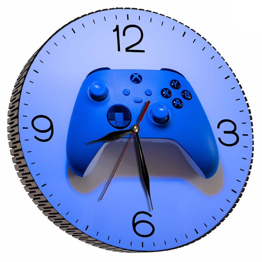 ساعت دیواری مدل PS4 | آبی | گارانتی اصالت و سلامت فیزیکی کالا