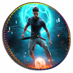 ساعت دیواری مدل فوتبالیست | چند رنگ | گارانتی اصالت و سلامت فیزیکی کالا