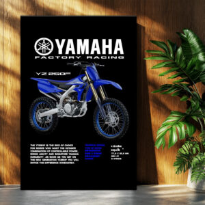 تابلو شاسی طرح موتور یاماها YAMAHA YZ250F مدل T-po1606