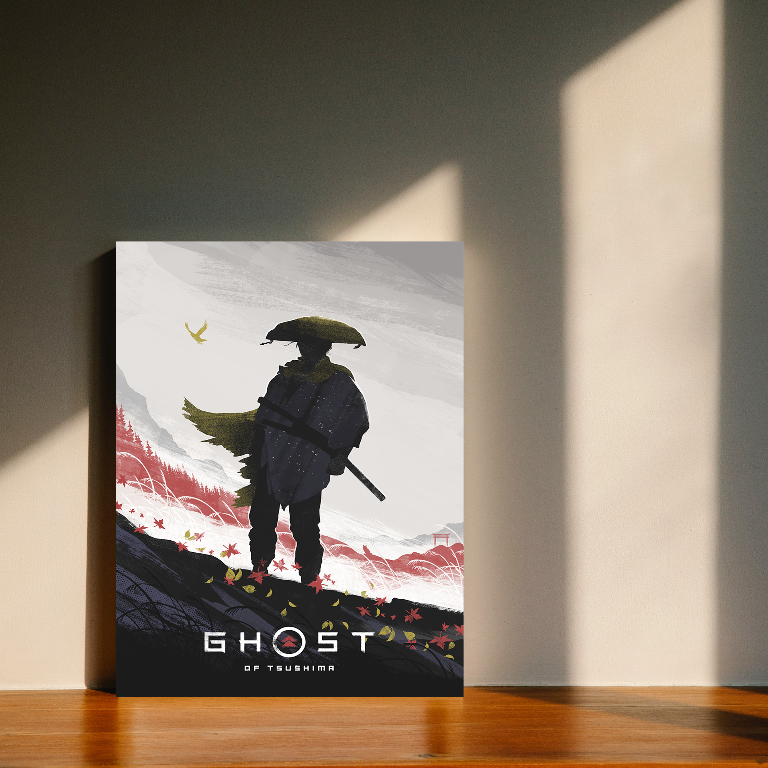تابلو شاسی مدل گیمینگ گوست اف سوشیما ghost of tsushima کد 1264 - تصویر 4