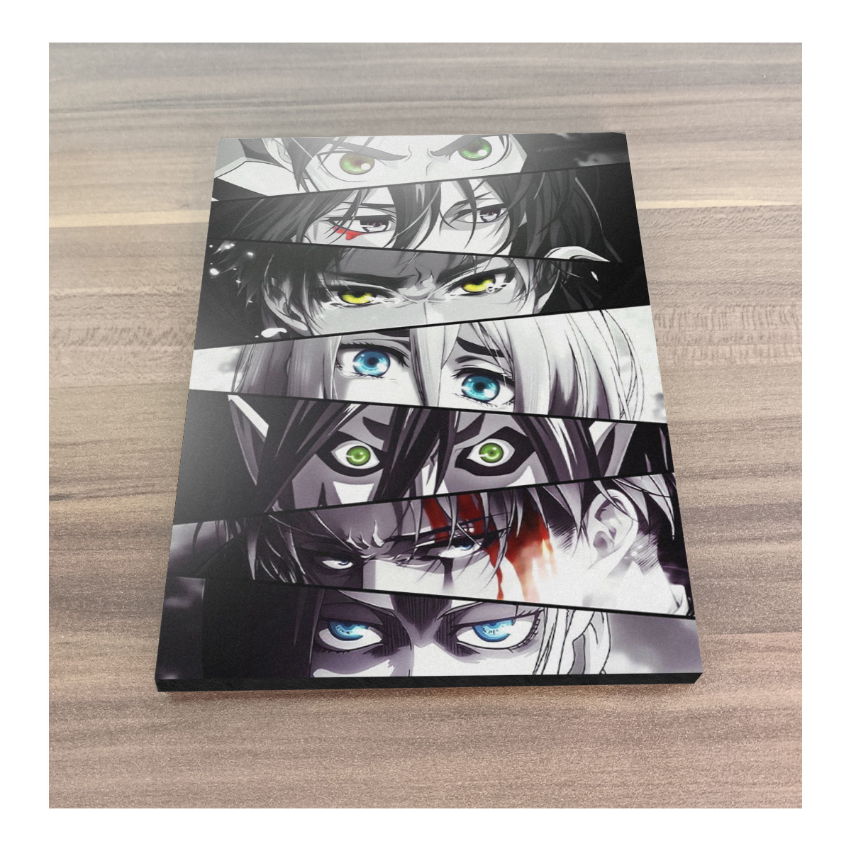 تابلو شاسی مدل انیمه اتک آن تایتان طرح AOT Attack on Titan Anime کد EYE07 - تصویر 3