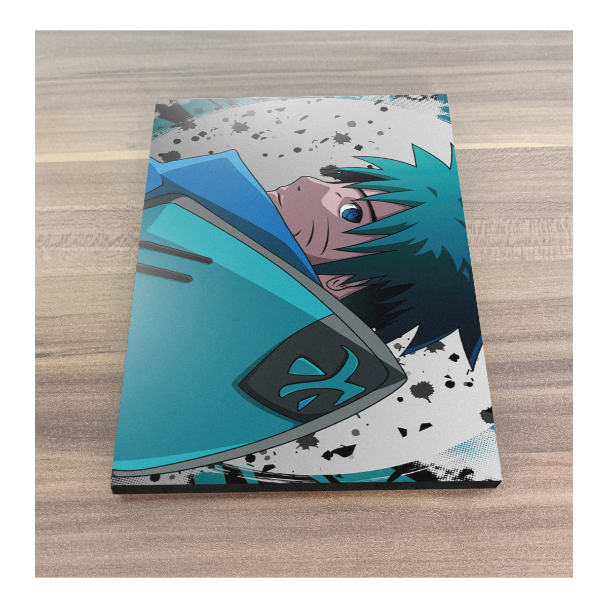 تابلو شاسی گوفی مدل انیمه ناروتو اوزوماکی طرح Naruto Anime کد BLU54 - تصویر 3