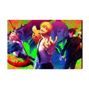تابلو شاسی مدل انیمه مرد اره ای Chainsaw Man کد As1487