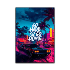 تابلو شاسی گوفی مدل ماشین آرت طرح Car کد HOME14