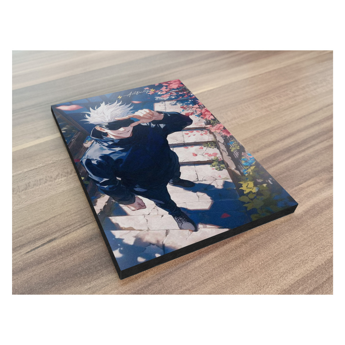 تابلو شاسی گوفی انیمه جوجوتسو کایزن مدل گوجو ساتورو Gojo Satoru Jujutsu Kaisen Anime کد SAKURA21 - تصویر 2