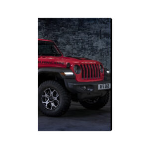 تابلو شاسی مدل فانتزی ماشین جیپ Jeep کد As4724 - سایز 20 در 30