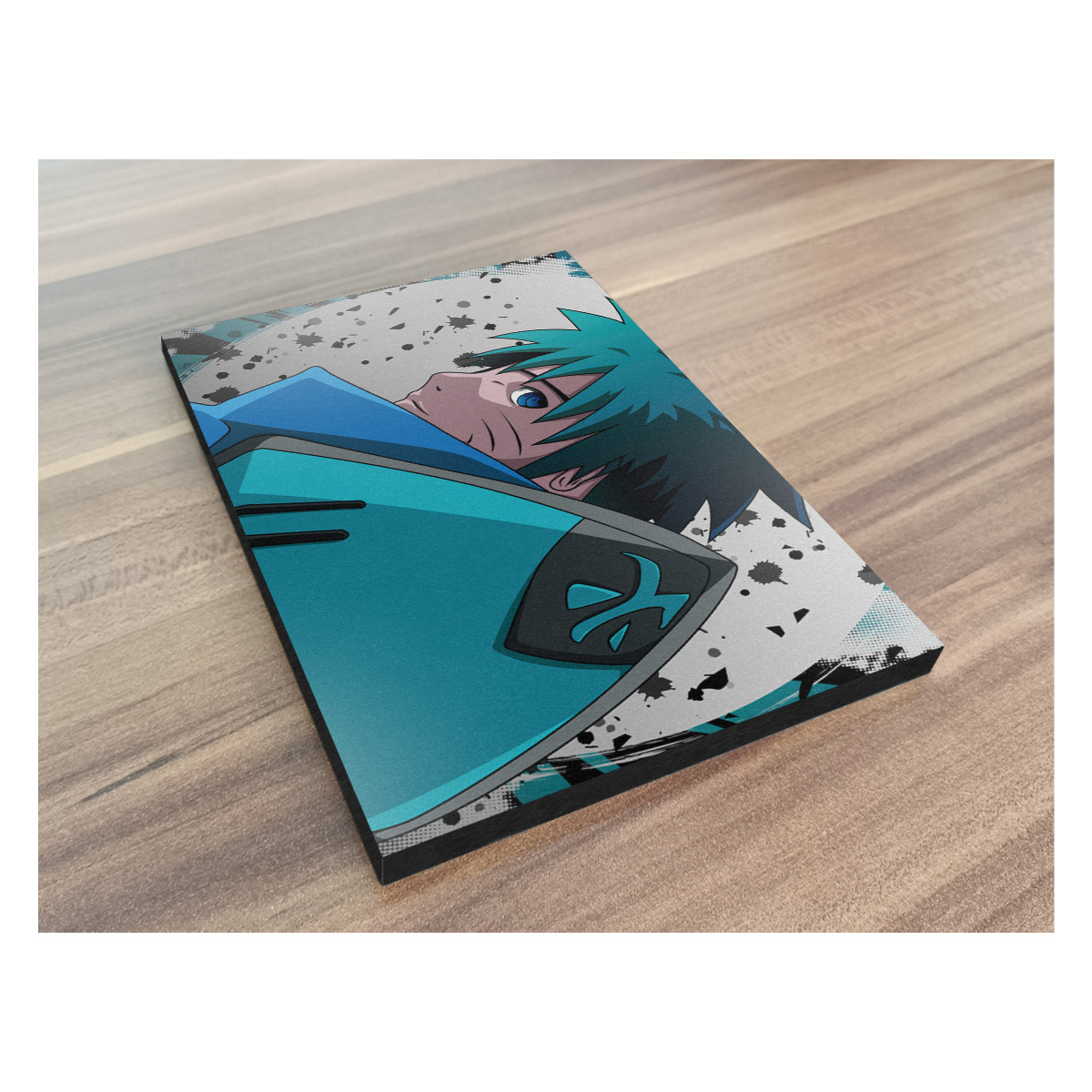 تابلو شاسی گوفی مدل انیمه ناروتو اوزوماکی طرح Naruto Anime کد BLU54 - تصویر 2