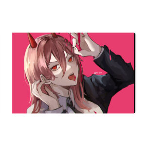تابلو شاسی مدل انیمه مرد اره ای Chainsaw Man کد As1486