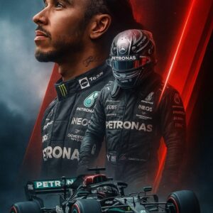 تابلو شاسی طرح Lewis Hamilton (لوییس همیلتون)
