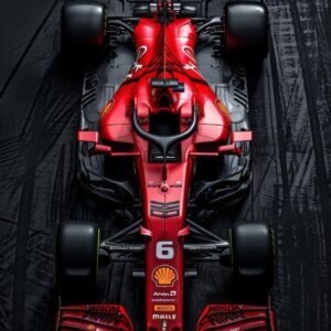 تابلو شاسی طرح Ferrari F1- فراری